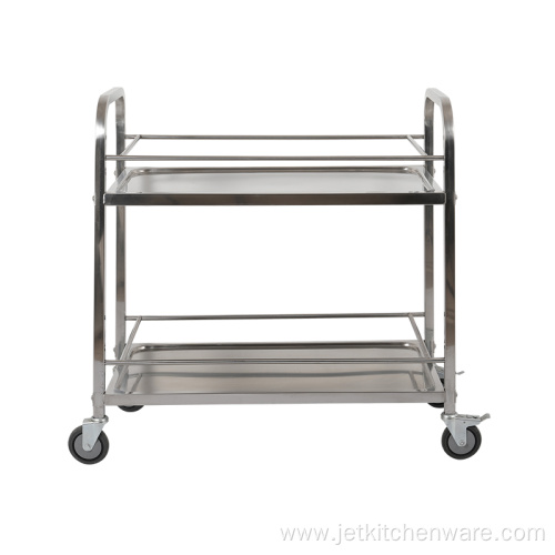 Restaurant Equipment Stainless Steel Liquor Service Trolley